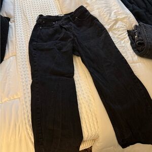 Abercrombie & Fitch Black High-Rise Jeans